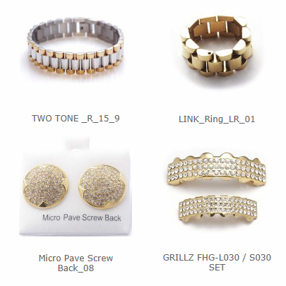 hiphop jewelry_ pendant_ earring_ grillz